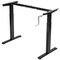 Manual Hand Crank Standing Desk Frame Sit to Stand Adjustable Base